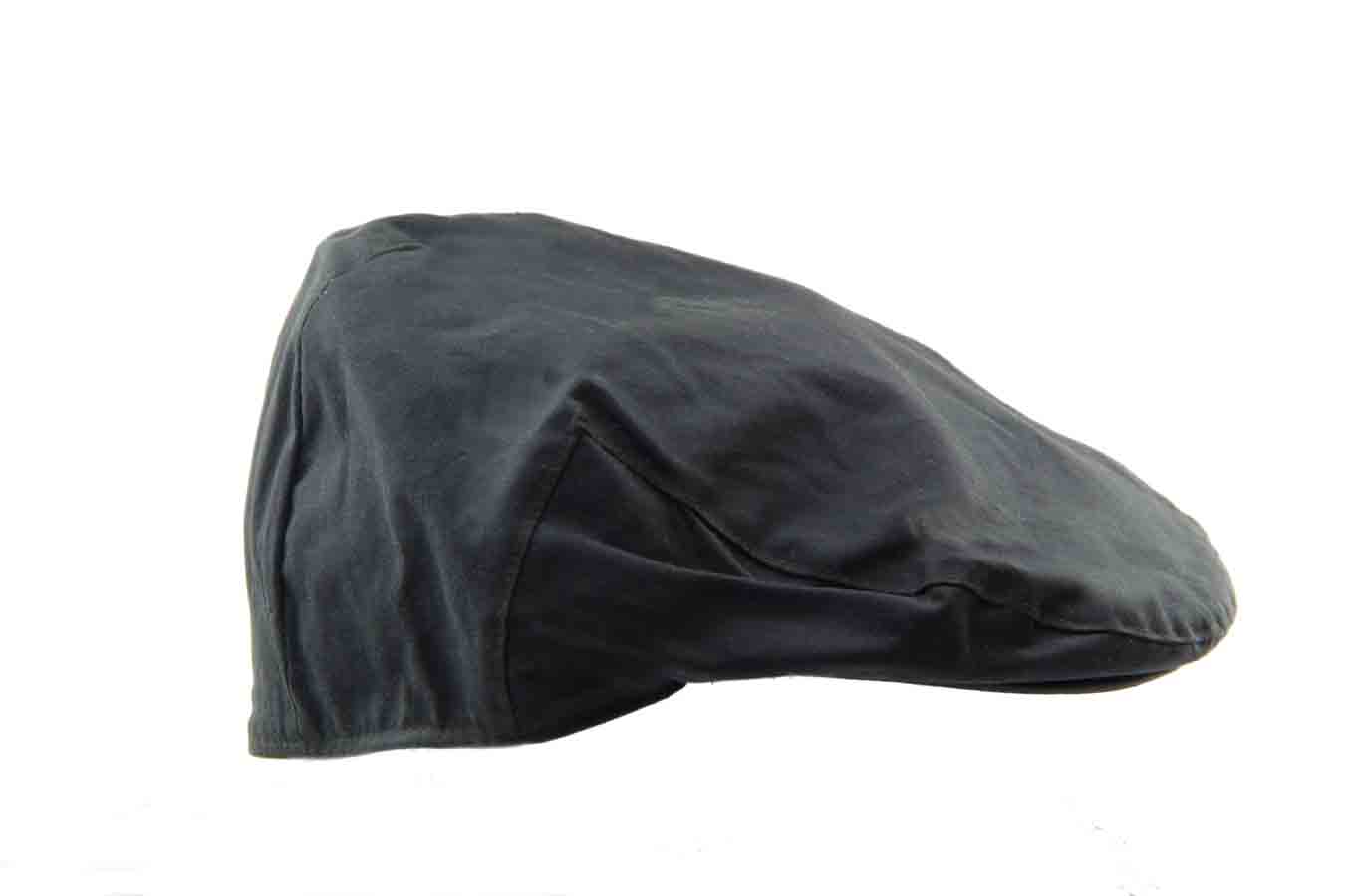 Barbour Icons Balmoral Wax Flat Cap Newsboy Navy Blue Men's Size Medium