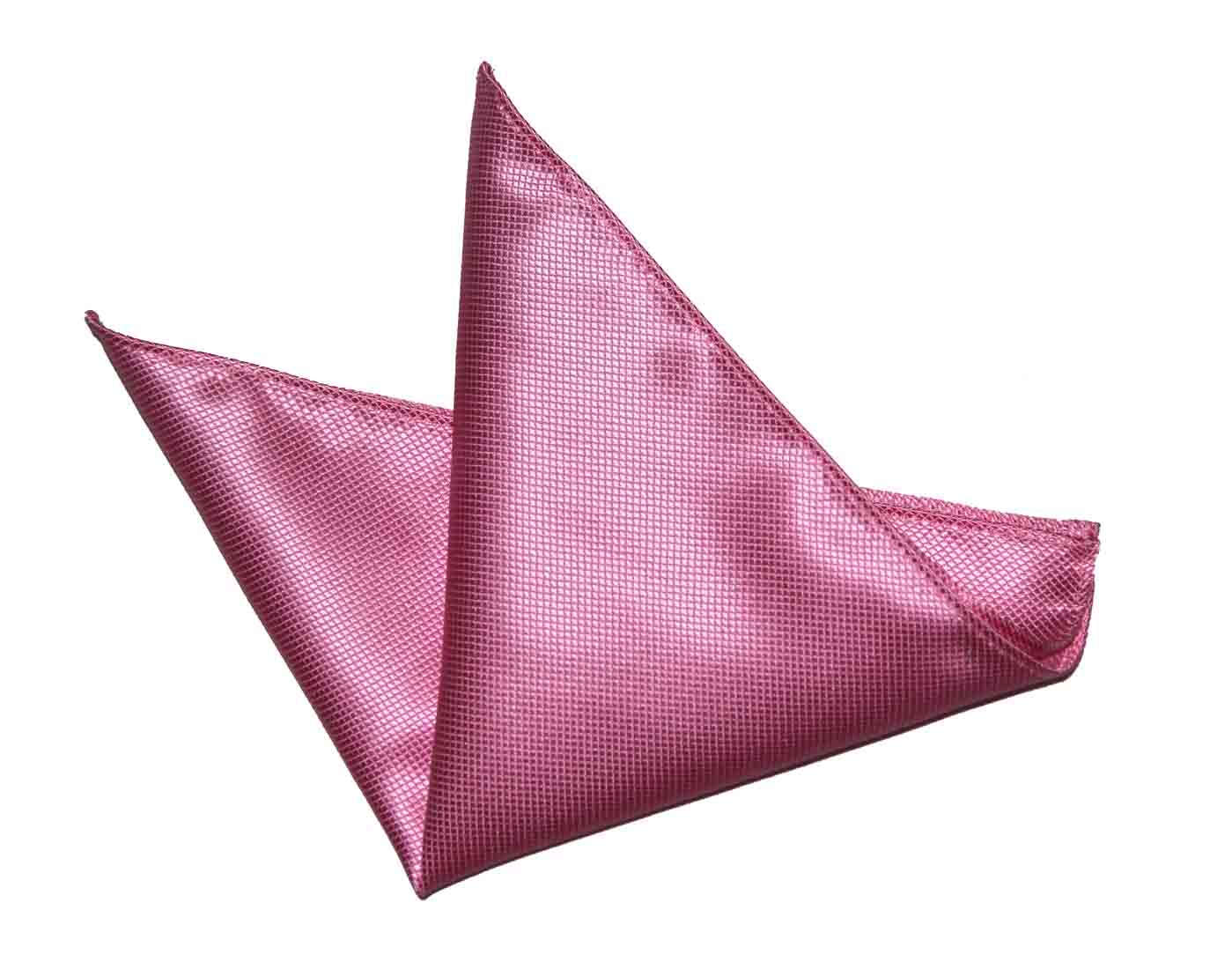 Gascoigne Pocket Square Silk Pink Men's