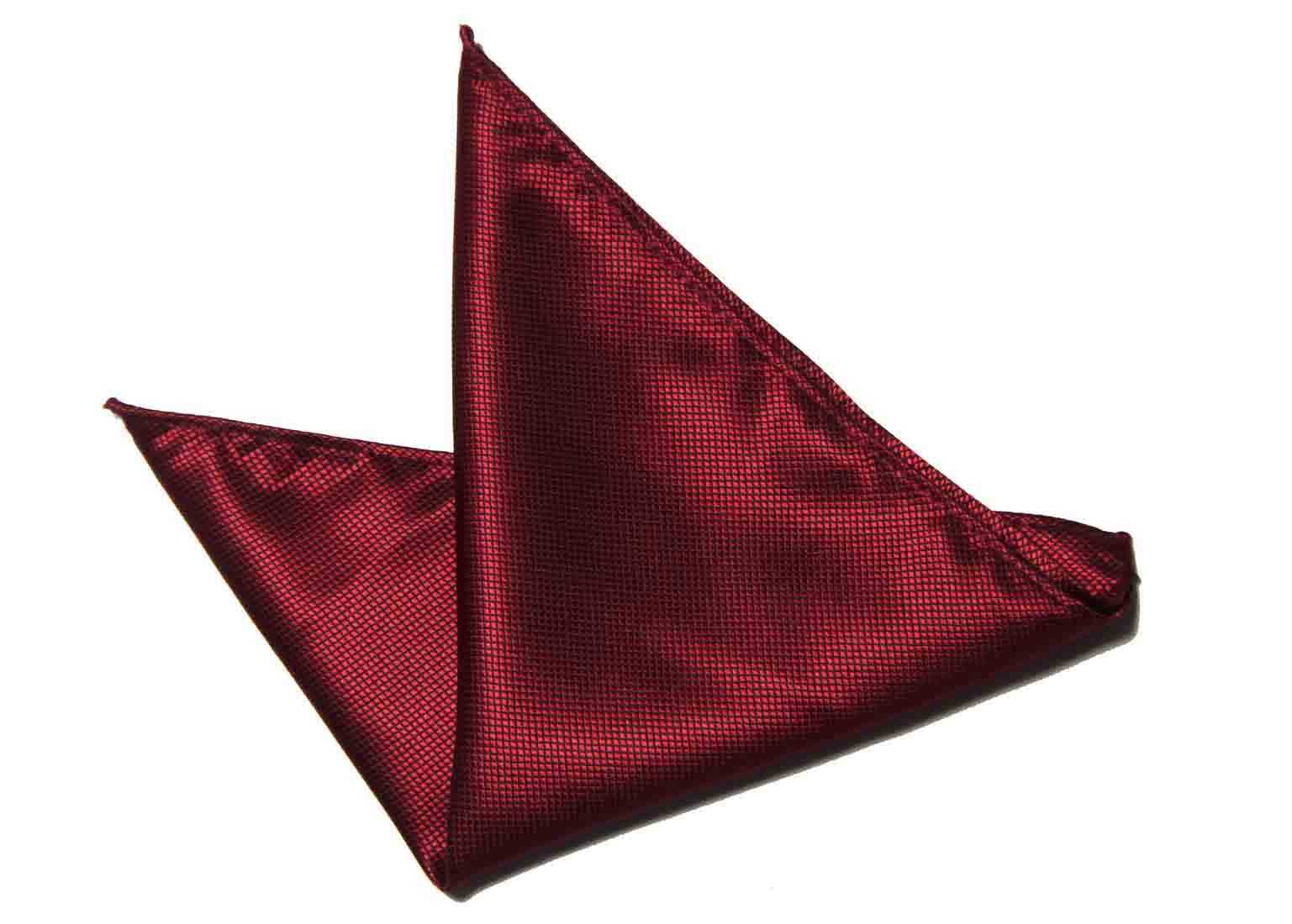 Gascoigne Pocket Square Silk Red Men's