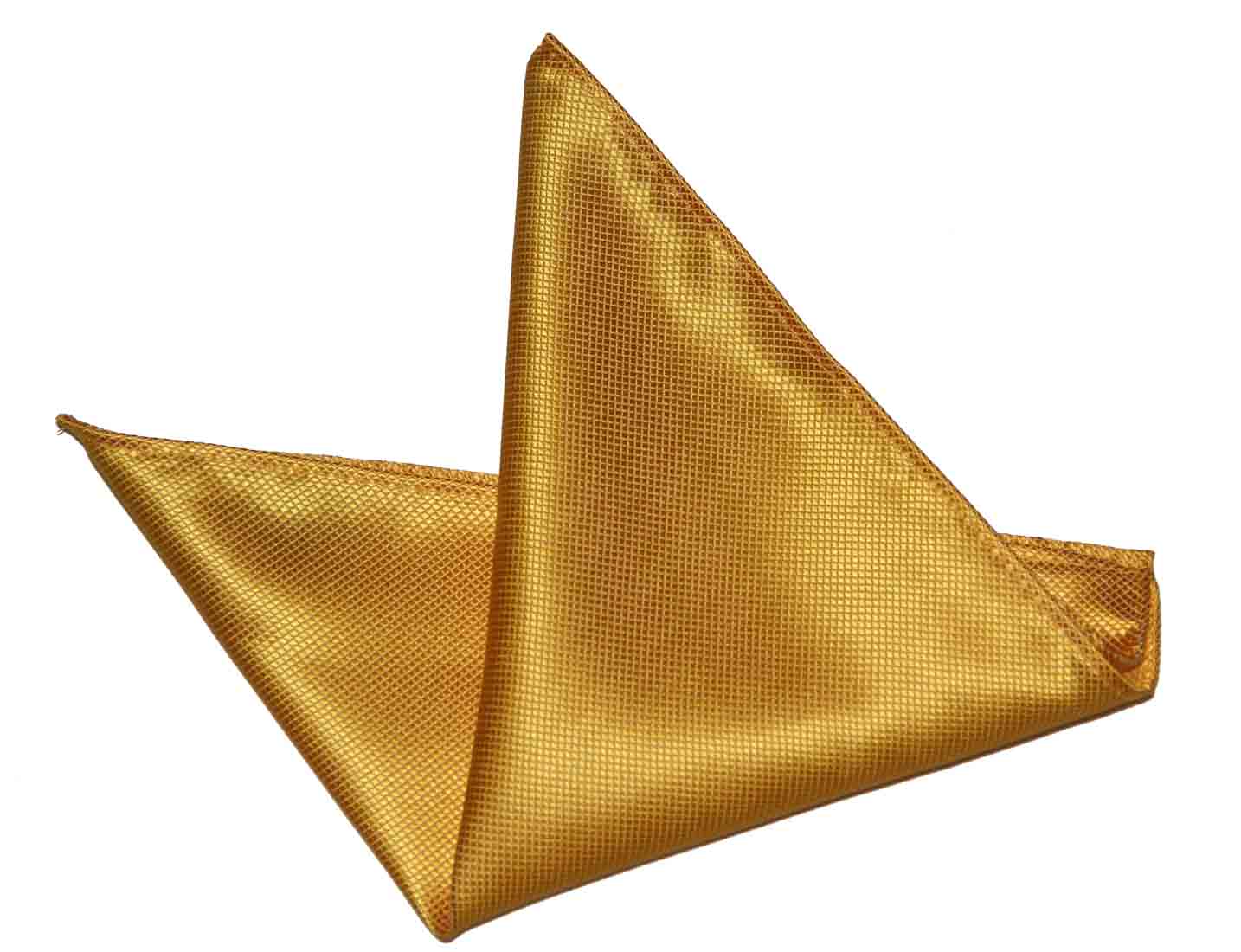 Gascoigne Pocket Square Silk Yellow Men's