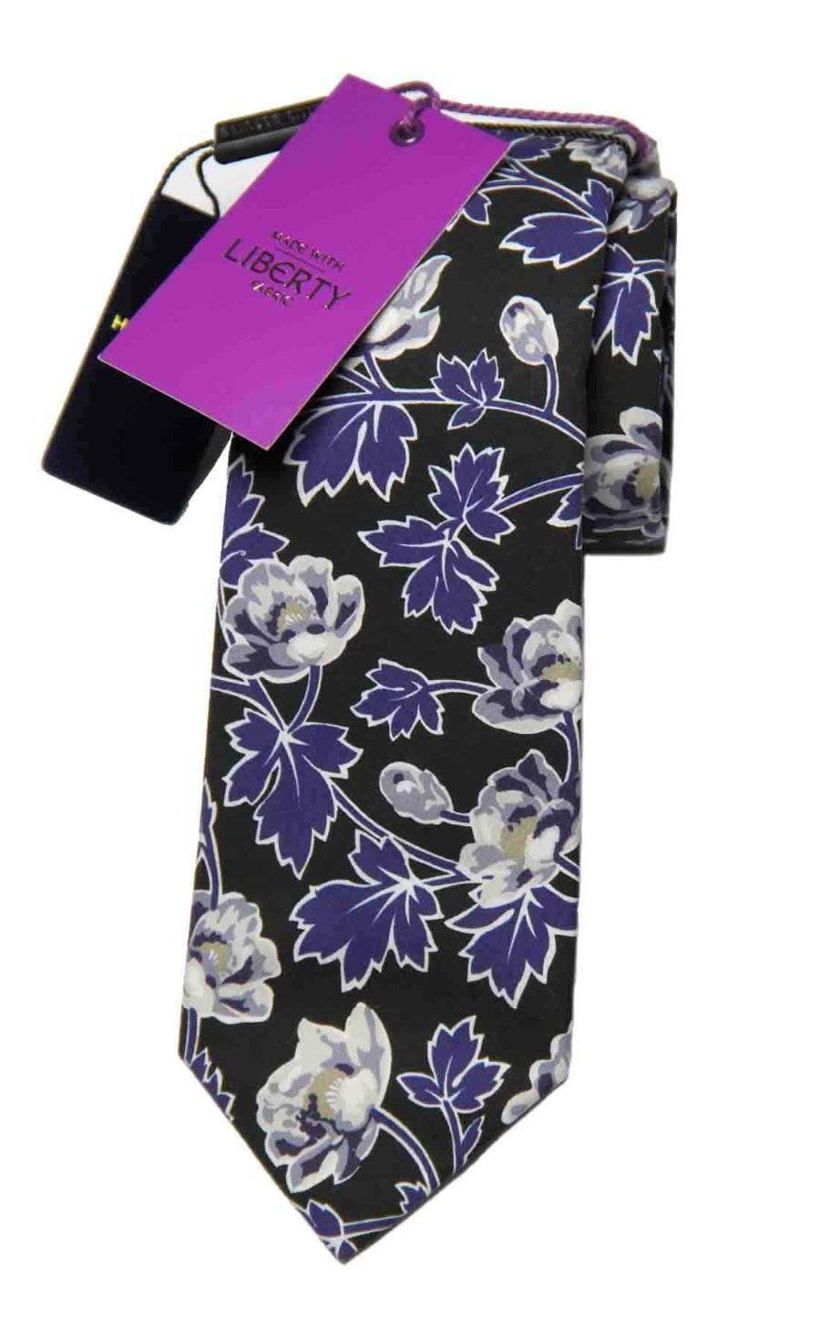 Holland Esquire Liberty of London Fabric Tie Cotton Floral Men's OS