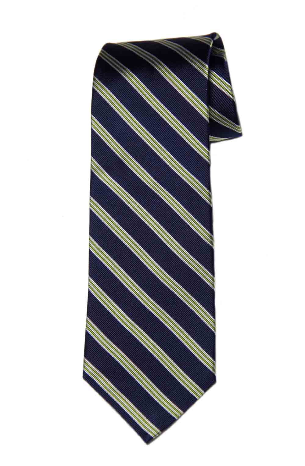 Jos A Bank Repp Stripe Tie Silk Navy Blue Green White Handmade Men's Jos A Bank Repp Stripe Tie Silk Navy Blue Green White Handmade Men's