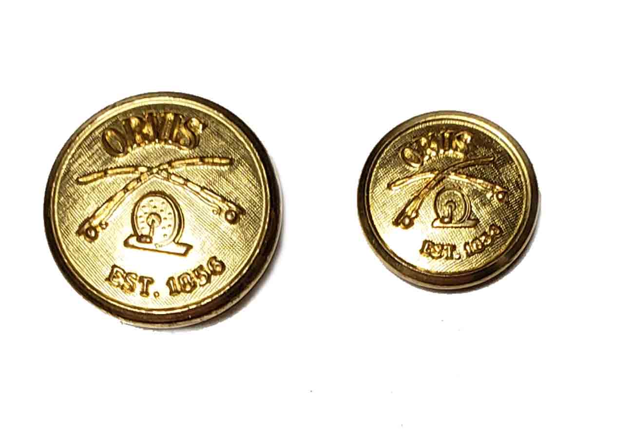Waterbury Orvis Blazer Buttons Spare Replacement Buttons Gold Brass Shank Men's