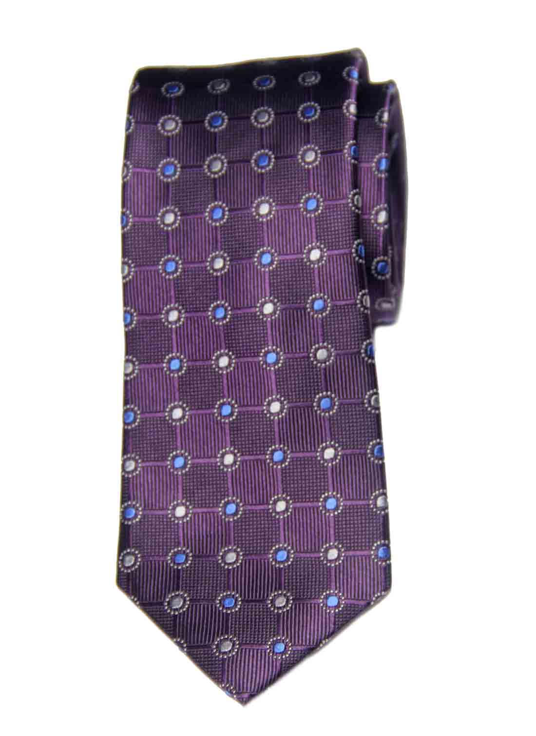 Jos A Bank Executive Collection Silk Tie Purple Blue Gray Geometric Men's