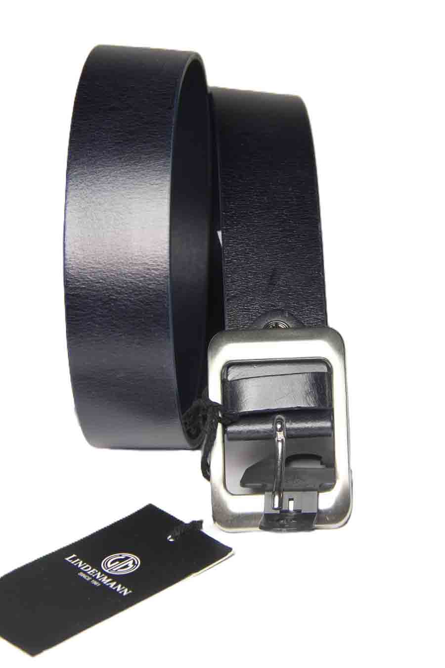 Lindenmann Germany Genuine Leather Belt Black Men's Size 32 or 85 cm Lindenmann Germany Genuine Leather Belt Black Men's Size 32 or 85 cm