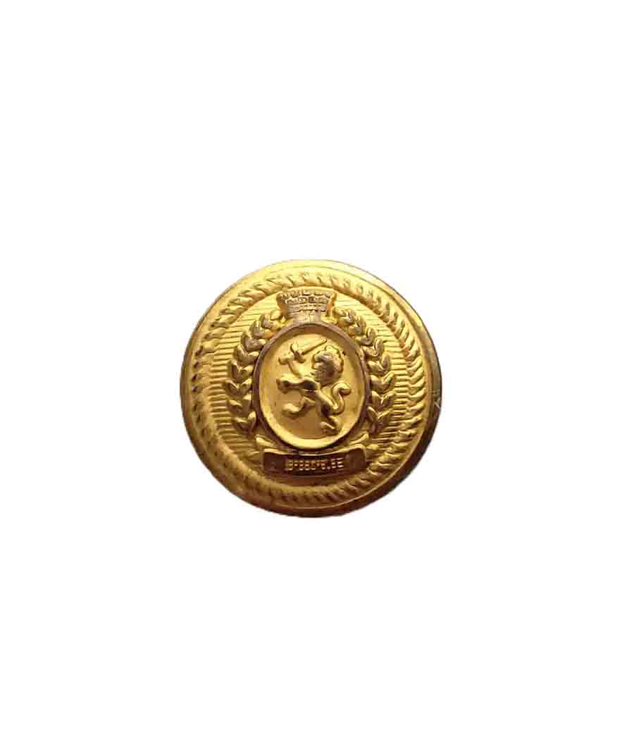Vintage Tommy Hilfiger by Waterbury SLEEVE Button Gold Brass Rampant Lion Replacement Spare Y1C Men's